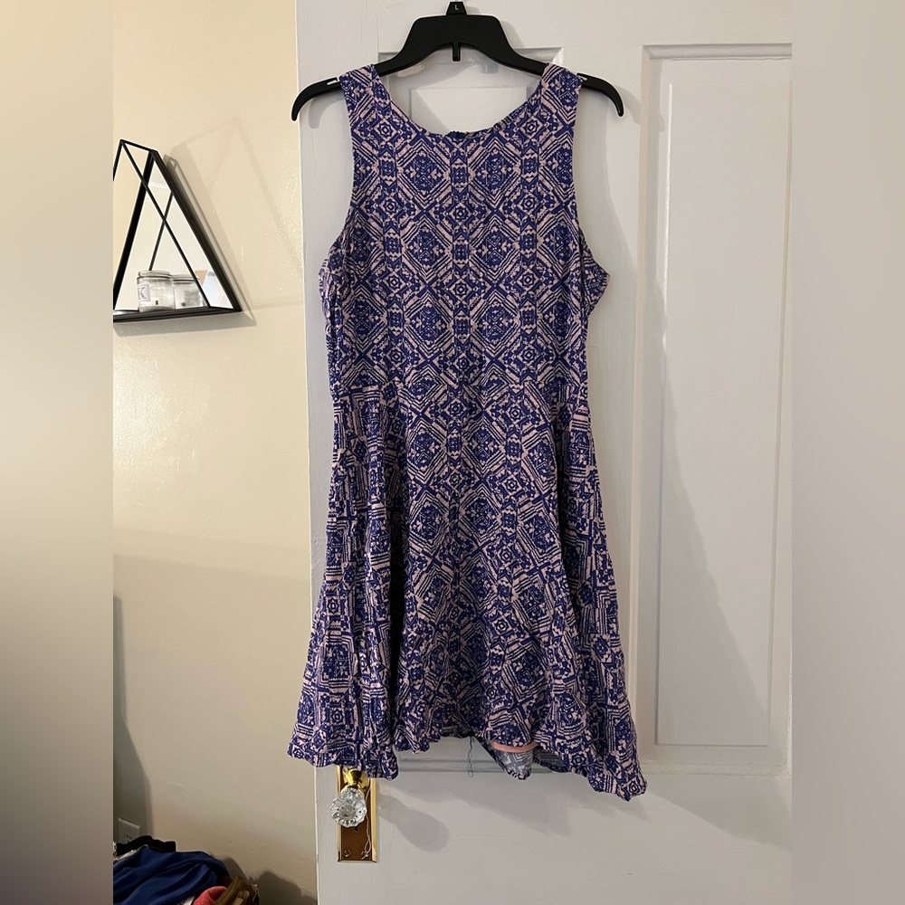 Everly Dress, Aztec Print